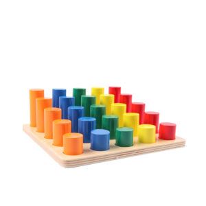 Bộ giáo cụ hình học Montessori hộp 8 món